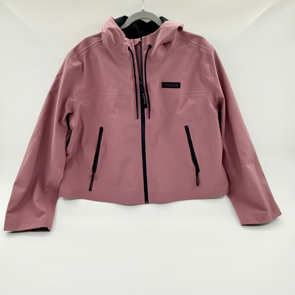 Timberland‎ Womens Waterproof Hooded Jacket Dusty Rose Pink XL TB0A25W1 CL4 NWT